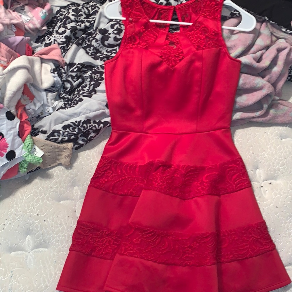 Three pink hearts, Trixxi dress